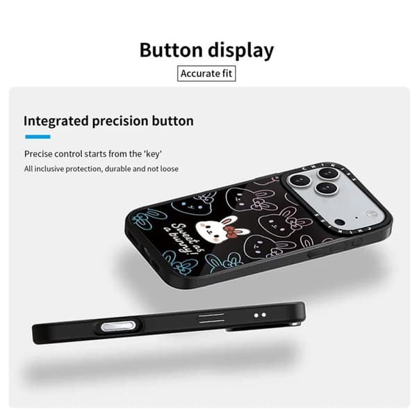 Mobilskal till iPhone 17 Pro MagSafe Aluminium Silikon Svart
