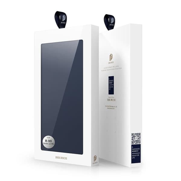 Dux Duxis Xiaomi Redmi Note 12 4G Plånboksfodral Skin Pro - Blå Blå