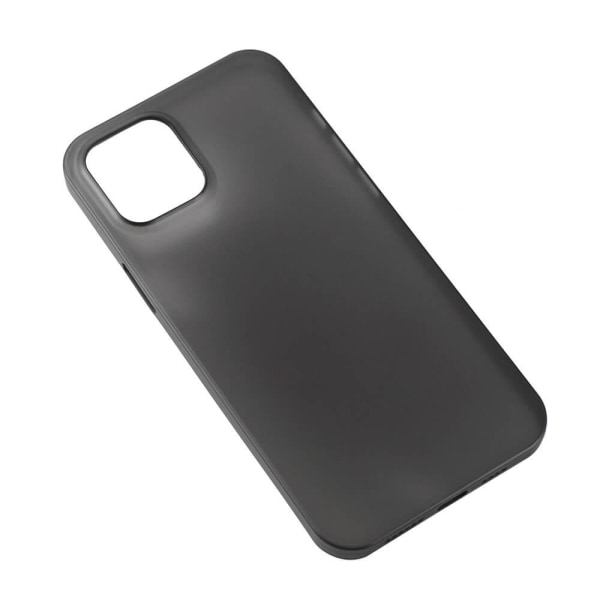 GEAR Mobilcover Ultraslim Sort Halvgennemsigtig iPhone 12 Pro Max Black