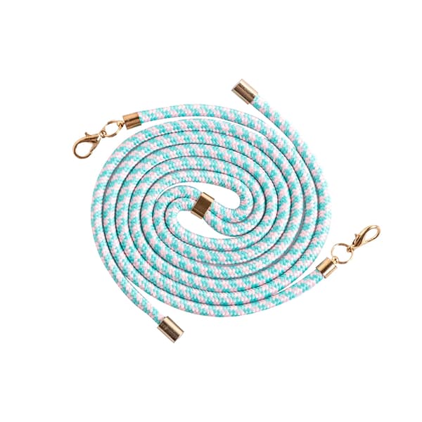 Boom Halsbandsrem Rope - Mint Stripes