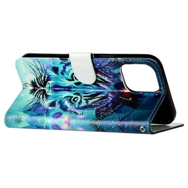 iPhone 14 Pro Max Plånboksfodral Folio Flip - Wolf