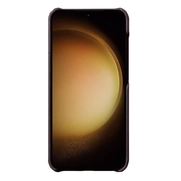 MELKCO Mobilskal till Samsung Galaxy S24 Plus Äkta Läder + PC - Lila