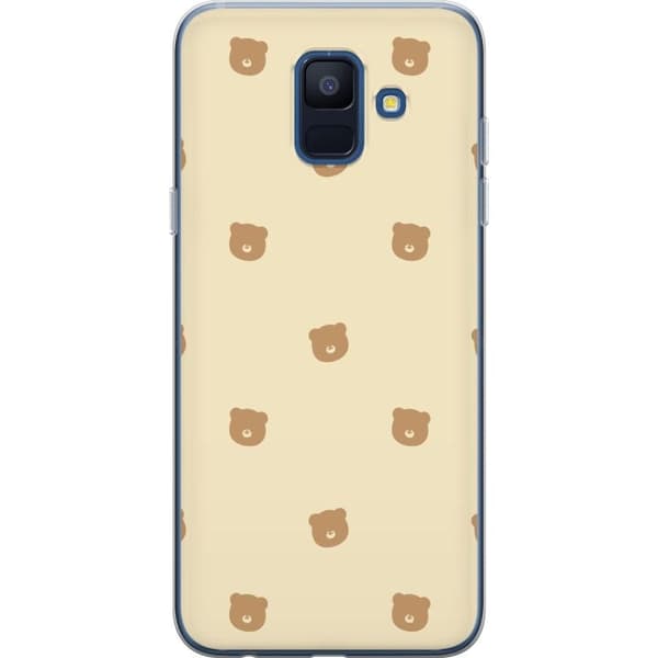 Mobilcover til Samsung Galaxy A6 (2018) med Bjørnemønster
