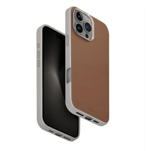 UNIQ Telefontaske til iPhone 16 Pro Max MagSafe Lyden DS - Karamel Brun