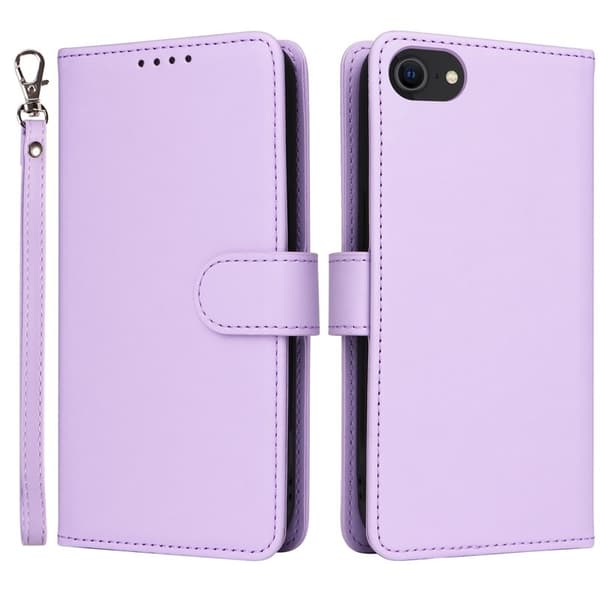 BETOPNICE iPhone 6/6s/7/8/SE Plånboksfodral Konstläder - Lila