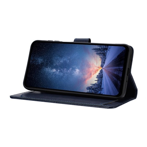 iPhone 17 Pro Plånboksfodral Folio - Mörkblå Blå