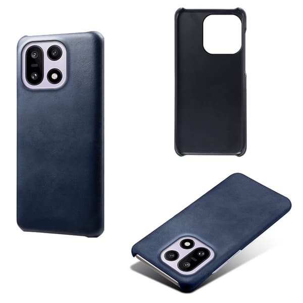 Mobilskal till OnePlus 15 5G Calf Texture PU Läder - Blå Blå