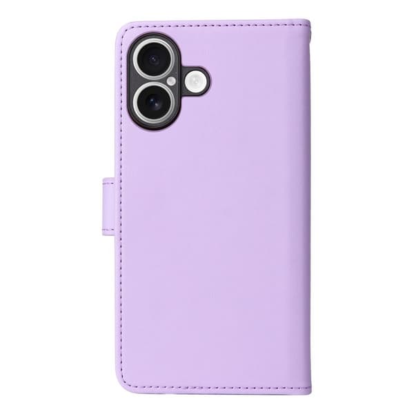 BETOPNICE iPhone 17 Plånboksfodral Magnetiskt Detachable Konstläder - Lila