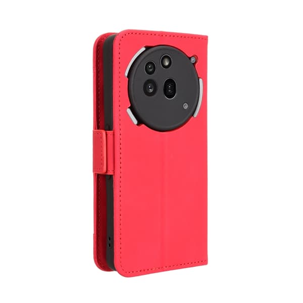 Nothing Phone (3a) Pro Plånboksfodral Läder - Röd Röd