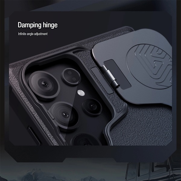 Nillkin Galaxy S24 Ultra Mobilskal CamShield Armor Prop - Svart Svart