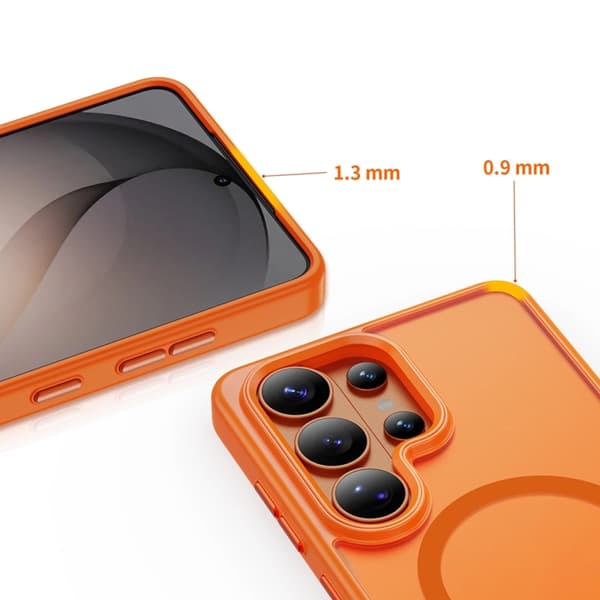 Tech-Protect Mobilskal För Galaxy S26 Ultra Magsafe Magmat - Orange Orange