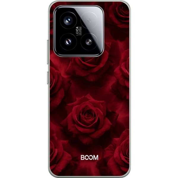 Taske til Xiaomi 15 med Crimson Rose
