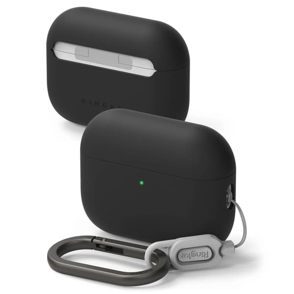 Ringke Apple Airpods Pro 3 Etui Silikone - Sort Svart