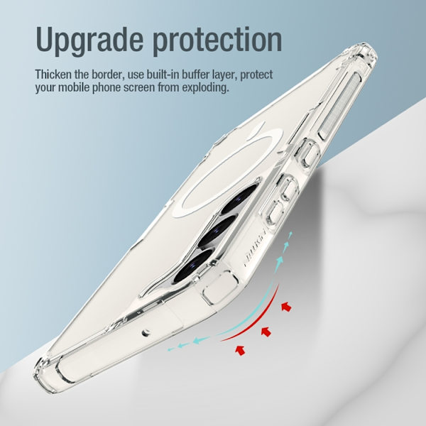 Nillkin Galaxy S23 Plus Mobilskal Magsafe Nature Pro - Clear