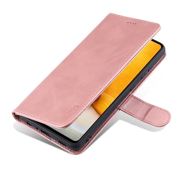 AZNS Samsung Galaxy A72 Plånboksfodral i Konstläder - Roséguld