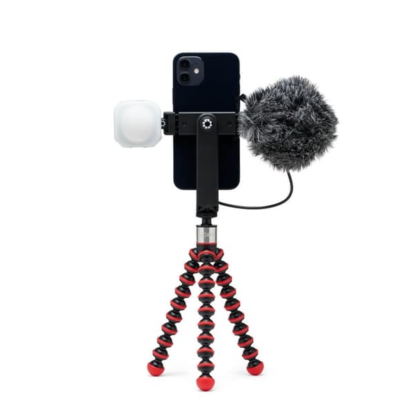 JOBY Stativkit Smartphone GorillaPod Go 500 + GripTight 360 Röd