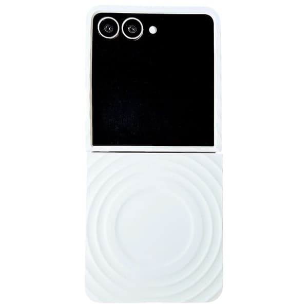 Mobilskal till Galaxy Z Flip7 MagSafe Touch Wave Vit