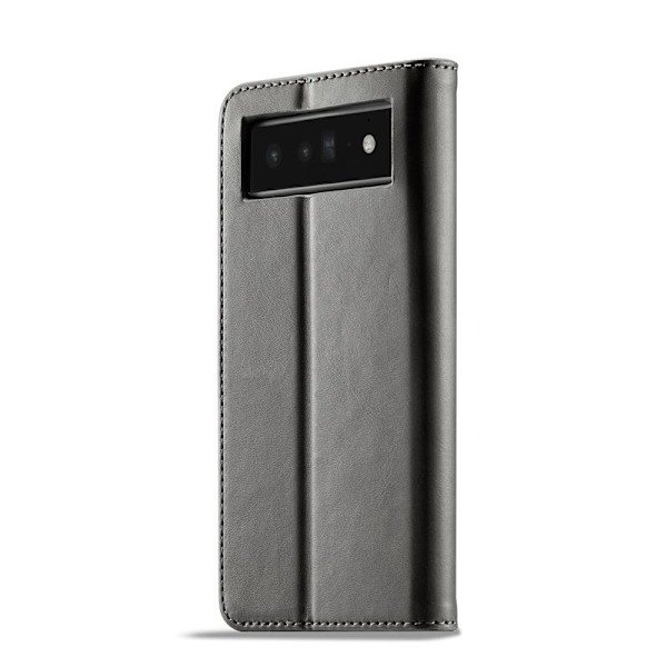 LC.IMEEKE Google Pixel 6 Pro Plånboksfodral Konstläder - Grå