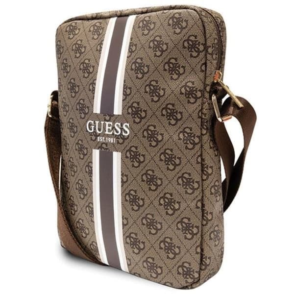 Guess Tablet Fodral 10'' Stripes - Brun Brun