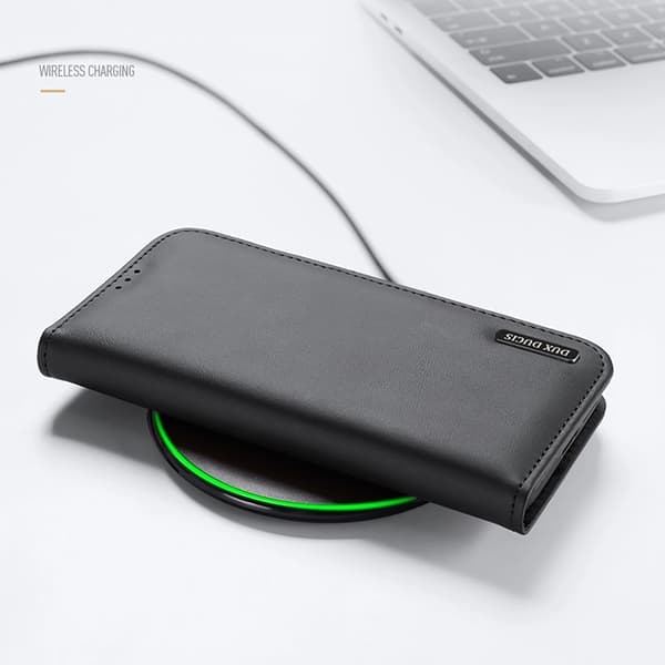 Dux Ducis Galaxy S25 Edge Plånboksfodral Äkta Läder Hivo