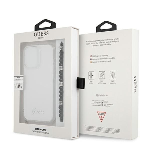 Guess Black Pearl Skal iPhone 13 Pro / 13 - Transparent Transparent