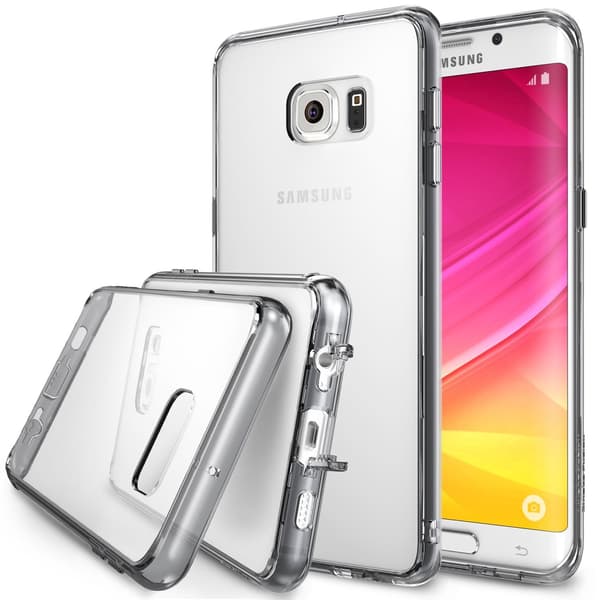 Ringke Fusion Stødabsorberende Taske til Samsung Galaxy S6 Edge Plus - Grå Grey