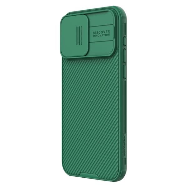 NILLKIN CamShield Pro Mobilskal för iPhone 15 Pro Max Grön