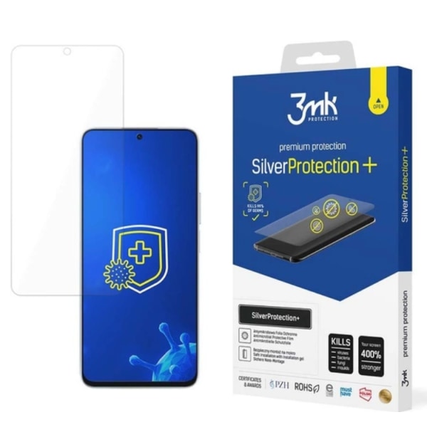 3MK Xiaomi Poco X6 Pro Skärmskydd  Härdat Glas Silver Plus