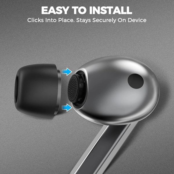 Tech-Protect [3-Pack] Galaxy Buds 3 Pro Örontips - Grå Svart