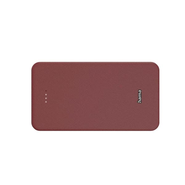HAMA Powerbank 20000mAh USB-C+USB-A - Röd Röd