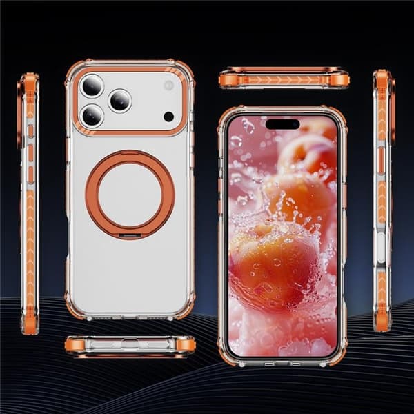 Mobilskal till iPhone 17 Pro Max MagSafe Anti Drop - Orange Orange