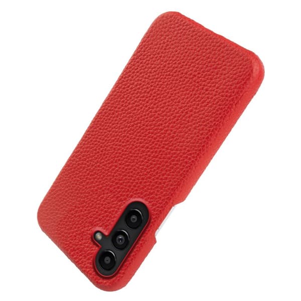 Mobilskal för Samsung Galaxy S26 Plus Magnetiskt Äkta läder + PC - Röd