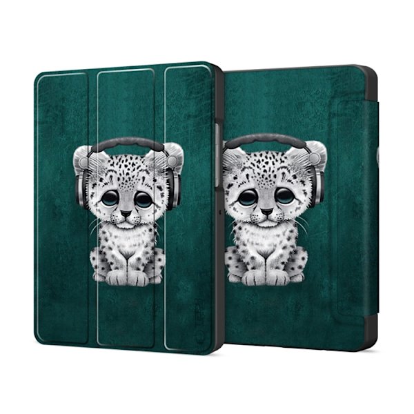 Tech-Protect Galaxy Tab A9 Plus Fodral Smart - Sad Cat Grön