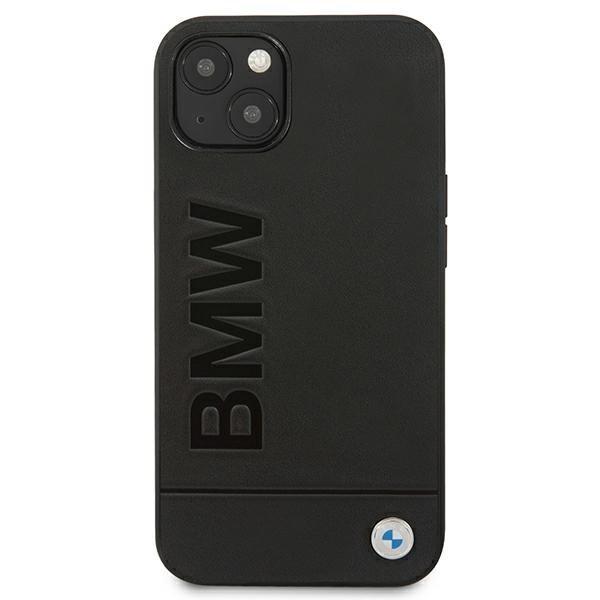 BMW Cover iPhone 13 Signature Logo Imprint - Sort Black