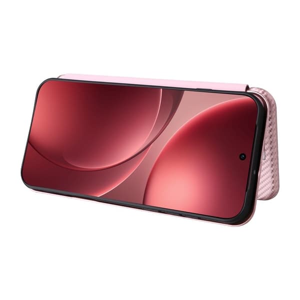 Oppo Find X9 Pro 5G Fodral KonstLäder - Roséguld