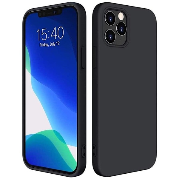 Xiaomi Redmi Note 10 5G/Poco M3 Pro Skal Silicone Case - Sort Svart