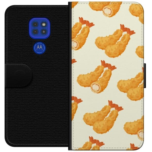 Pung etui til Motorola Moto G9 Play med Rejer