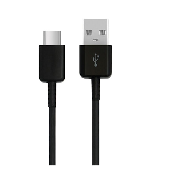 SiGN USB-C till USB-A kabel 3A, 1.2m - Svart