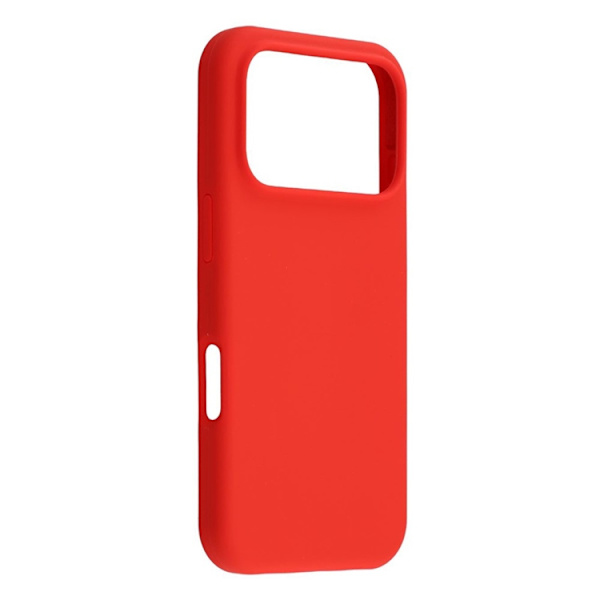 Mobilskal till iPhone 17 Pro Solid Silikon Shockproof - Röd Röd