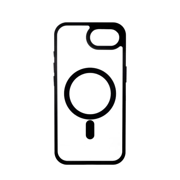 Onsala Telefontaske til iPhone 16e MagSafe TPU - Klar Sort Black