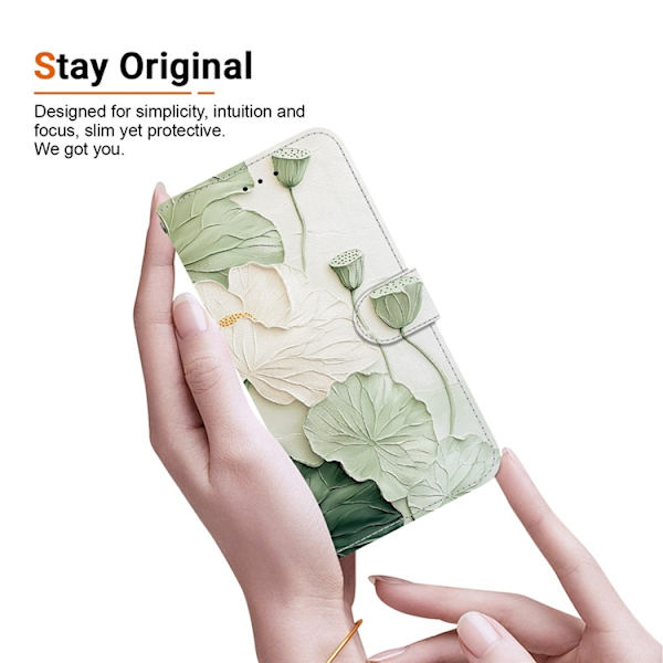 Sony Xperia 1 VII Konstläder Plånboksfodral Pattern Printing - Lotus