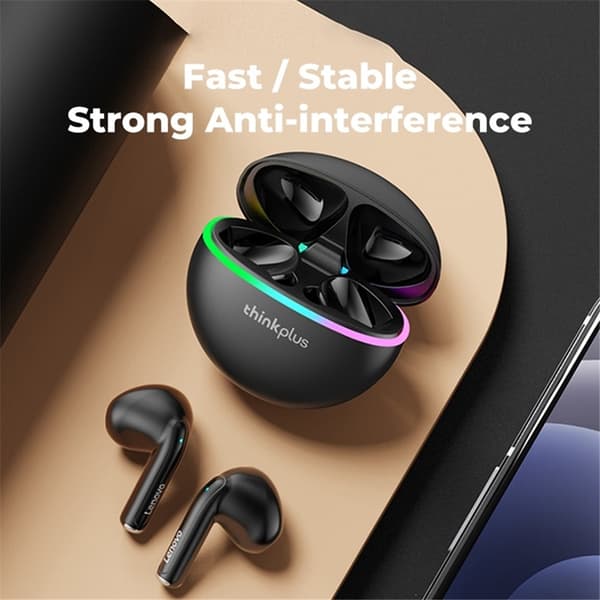 LENOVO TWS Trådlösa Bluetooth-Hörlurar In-ear Thinkplus XT97 Svart