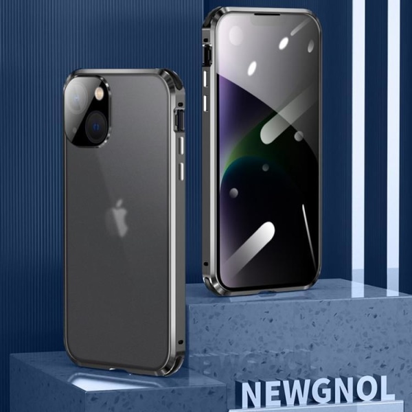 iPhone 14 Plus -kotelo Anti-Spy Metal - kultaa