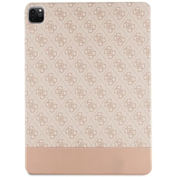 Guess iPad Pro 12.9 (2018/2020/2021/2022) Taske Stripe Rosa