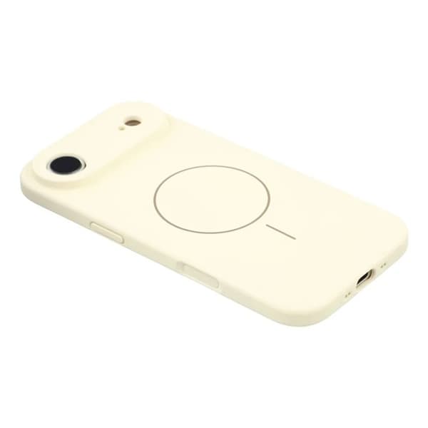 WANLONFENG Mobilskal till iPhone Air MagSafe Med 2Pcs Härdat Glas XQ1 Vit