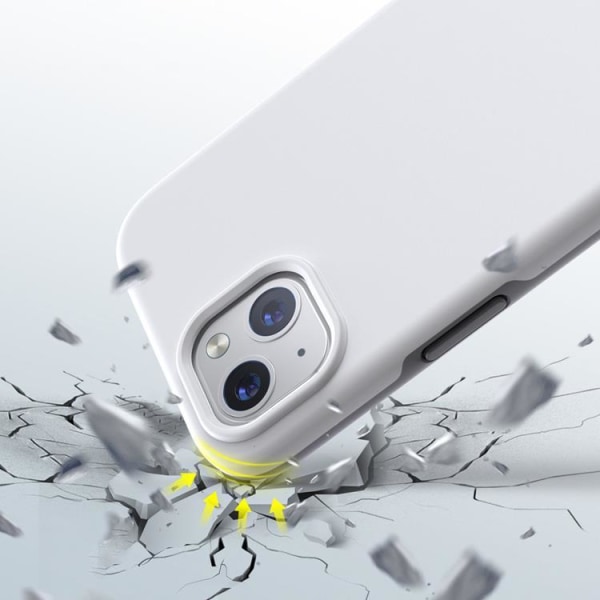 Choetech Magsafe MFM putoamaton kotelo iPhone 13 mini - valkoinen