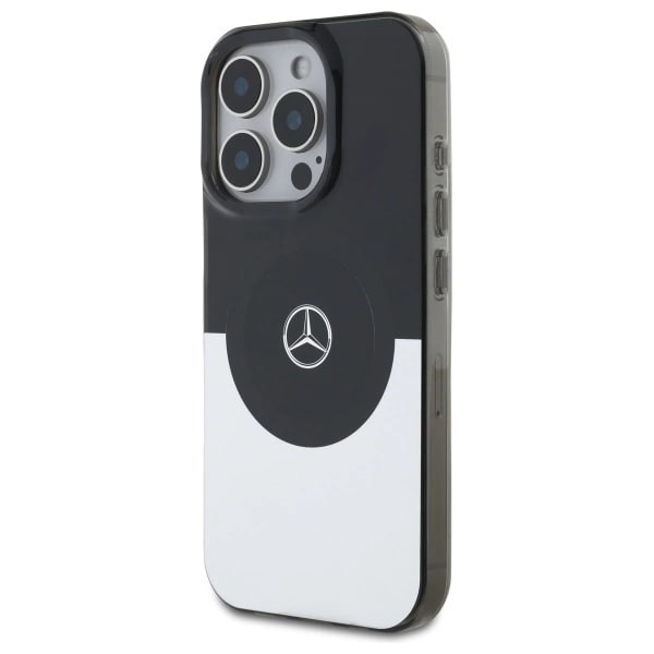 Mercedes Mobilskal till iPhone 16 Pro Max MagSafe Double Layer BiColor - Silver Silver