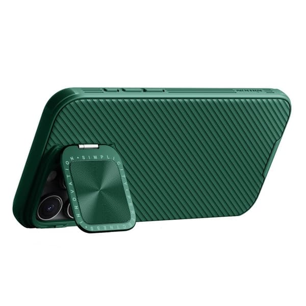 NILLKIN Camshield Prop Series Mobilskal till iPhone 16 Pro Max Grön