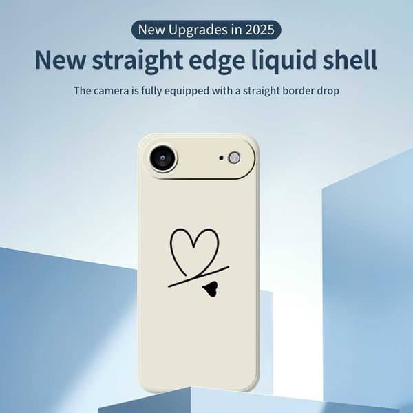 Mobilskal till iPhone Air Love Pattern Printing Straight - Grön Grön