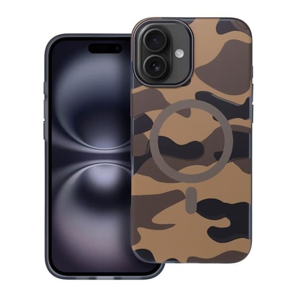 Forcell Mobilskal till iPhone 16 Pro MagSafe F-Protect - Desert Brun